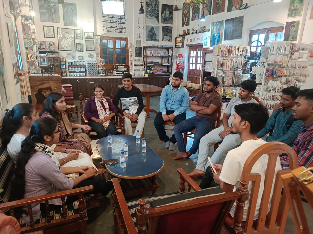 Startup Counceling Session at Bastar Art Gallery
